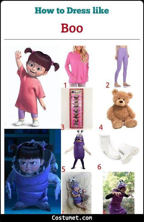 Boo (Monster's, Inc) Costume for Cosplay & Halloween 2023 | Boo halloween costume, Boo monsters ...