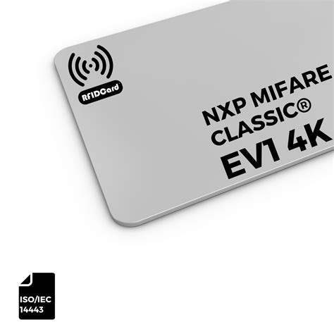 RFID Card NXP MIFARE Classic®EV1 4k - RFID Card