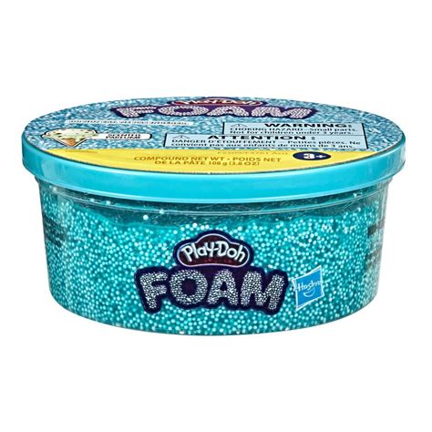 Play-Doh Foam Teal Mint Chocolate Chip Scented Single Can, 3.8 Ounces - Play-Doh