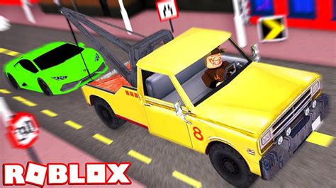 TOW TRUCK TROLL IN ROBLOX! (Roblox Vehicle Simulator) - YouTube