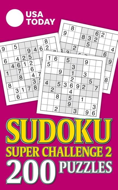 USA Today Puzzles: USA TODAY Sudoku Super Challenge 2: 200 Puzzles #28 ...