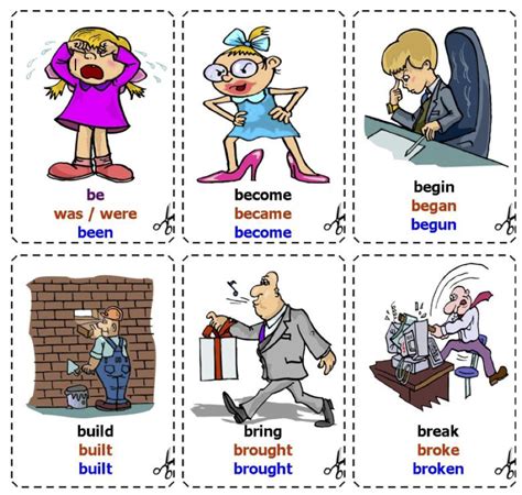 Irregular Verb Resources: 21 Fantastic Exercises