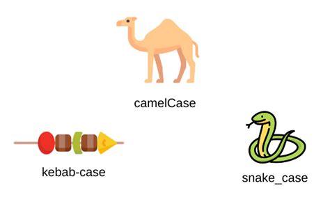 Naming Convention, Camel Case & Kebab Case - Junior to Expert