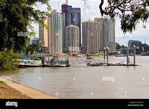 Brisbane City Skyline Stock Photo - Alamy