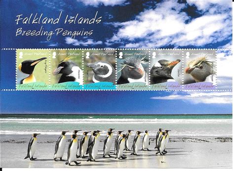 Breeding Penguins 2008 Mini – Sheet – Falkland Collectibles