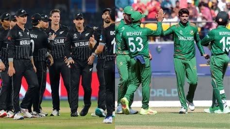 Cricket World Cup New Zealand vs Bangladesh : 'മൂന്നാമതും' ജയിച്ച് മുന്നേറാന്‍ കിവീസ് ...