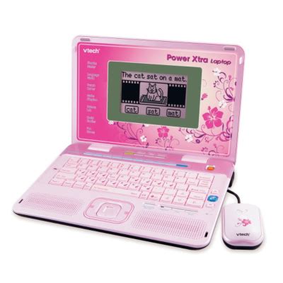 Vtech Power Xtra Laptop - Pink 117963 Childs Toy - review, compare ...