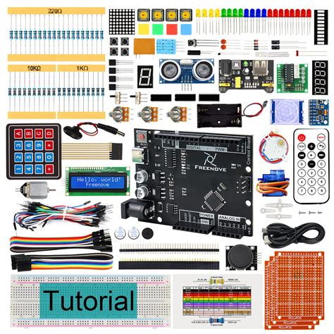 Buy FREENOVEUltimate Starter Kit with Board V4 (Compatible with Arduino ...