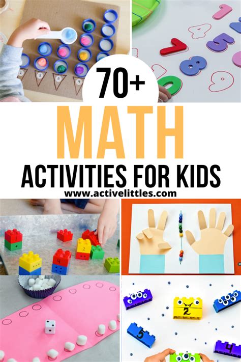 70+ Math Activities for Toddlers, Preschoolers and for Kids - Active ...