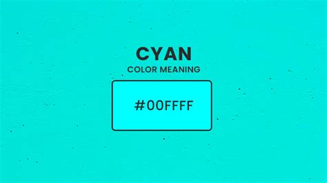 What color is Cyan? Cyan color meaning | Marketing Access Pass