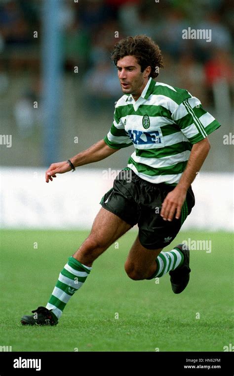 LUIS FIGO SPORTING CLUB DE PORTUGAL 12 August 1993 Stock Photo - Alamy