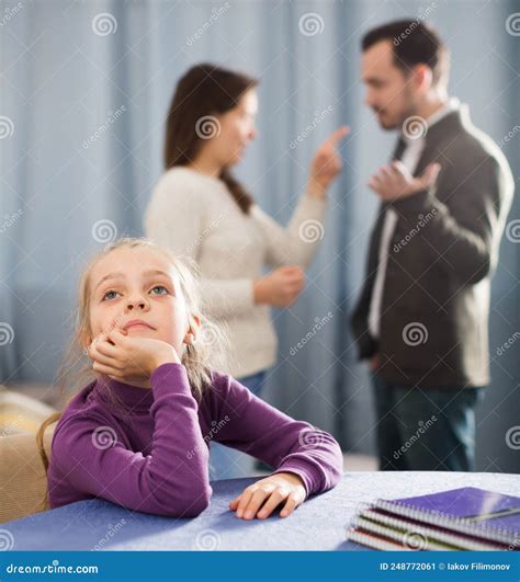 Parents arguing at home stock image. Image of members - 248772061