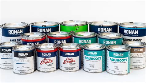 Ronan Paints products available in the UK | Sabre Paints