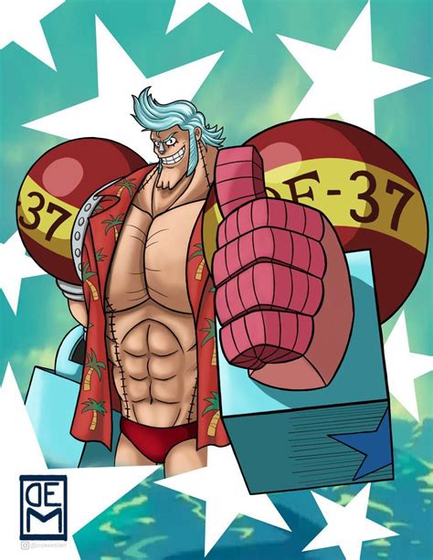 SUPER!!! Franky time skip fan art : OnePiece | Fan art, Time skip, Anime