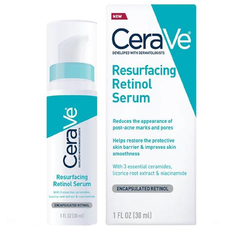 CeraVe Resurfacing Retinol Face Serum - Full Ingredients and Reviews ...