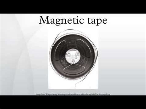 Magnetic tape - YouTube