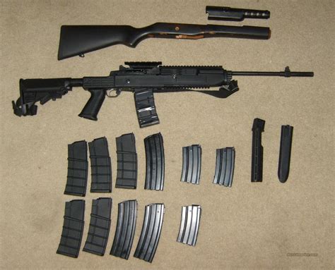 tactical mini-14 with lots of accessories for sale