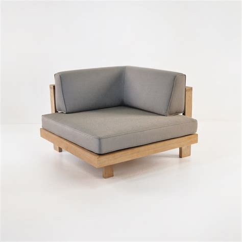 Teak Warehouse | Cabo Teak Outdoor Sectional (Corner) | Sofa design, Diy modern furniture ...