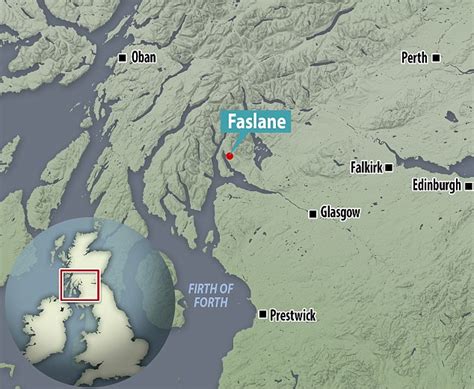 Faslane Scotland Map | Map Of Us Western States