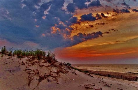 LBI Beach Sunrise Photograph by Thomas McGuire - Pixels