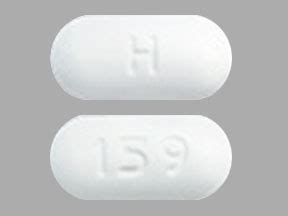 H 159 Pill Images (White / Capsule-shape)