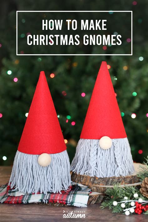 How to Make an Adorable Christmas Gnome {from a TP roll!} - It's Always Autumn