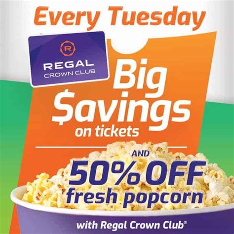 Regal Theatres: Discounted tickets on Tuesdays - South Florida on the Cheap