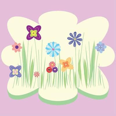 Spring Flower Garden Vector Art, Icons, and Graphics for Free Download