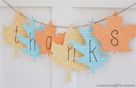 Paper Leaf Garland