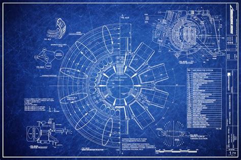 Iron Man Arc Reactor Diagram