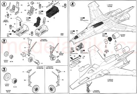 Su-27 Flanker Early, 1:48, 008/81712 - Plastikové modely a modelářské ...