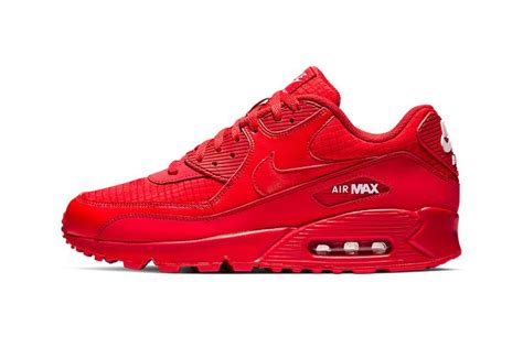 Nike Air Max 90 All-Red Sneakers