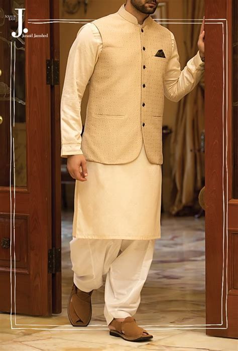 Range of Waist Coats with Kurta by Junaid Jamshed | Waist, Coat, Fashion