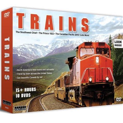 Trains: 10 DVD Set - Walmart.com