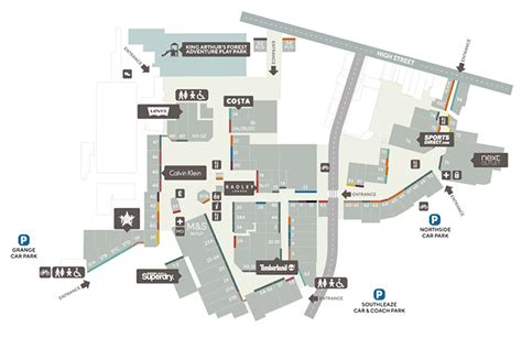 Centre Map | Clarks Village Outlet Shopping