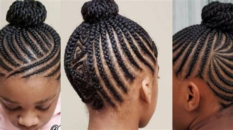 BEAUTIFUL BACK TO SCHOOL HAIRSTYLES FOR LITTLE GIRLS || CORNROWS ...