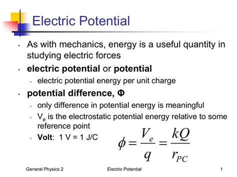 Potential Energy Formula Physicstutorvistacom