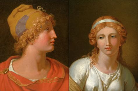 Helen and Paris Painting by Johann Heinrich Wilhelm Tischbein - Fine ...