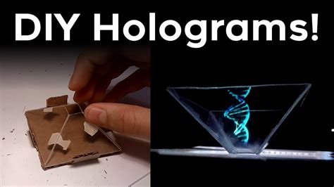 DIY Hologram Pyramid - How To - YouTube