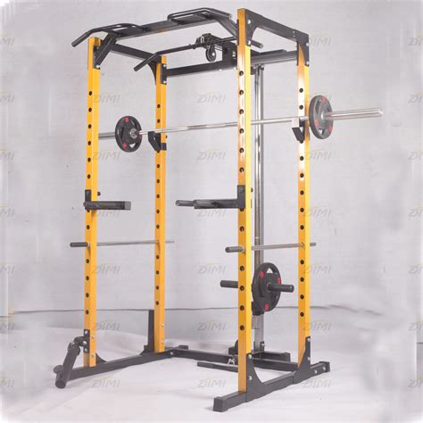 China Power Rack Power Cage 1000-Pound Capacity Home Gym Equipment Exercise Stand Olympic Squat ...