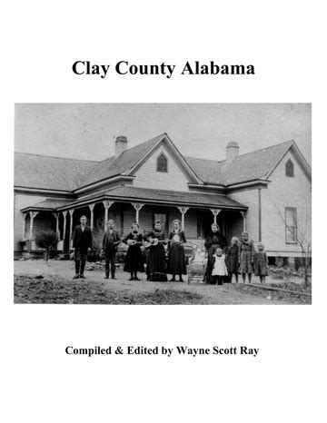 Clay County Alabama history : Wayne Ray : Free Download, Borrow, and ...