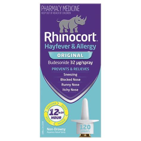 Buy Rhinocort Original Hayfever & Allergy Nasal Spray 120 Sprays Online ...