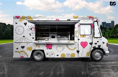 Food Truck Design Template Free