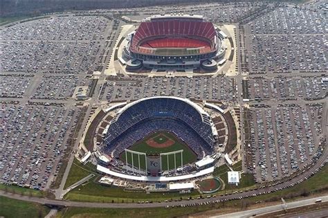 Kansas City Chiefs & Royals Stadium's from the sky...... | Kansas city ...