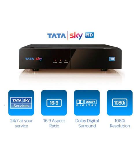 Buy TATA Sky HD Annual Dhamaal Mix Pack With One Month HD Access with 1 ...