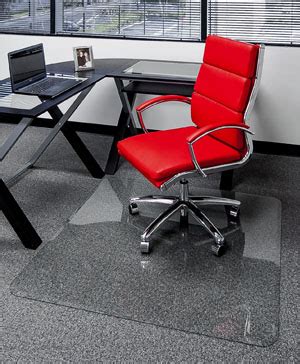 Glass Desk Chair Mats are Glass Mats by American Chair Mats