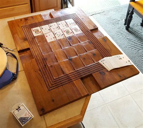 Custom made cribbage board. … | Custom cribbage board, Wood shop ...