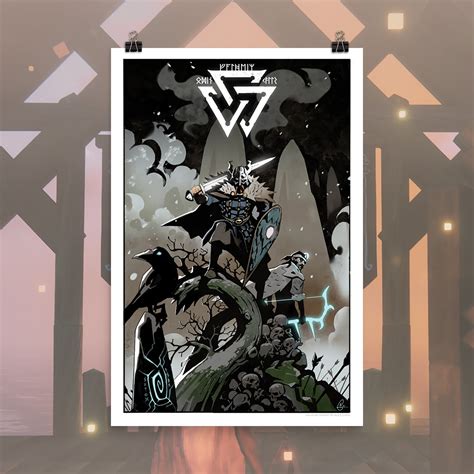 Valheim Fan Art Poster | Etsy