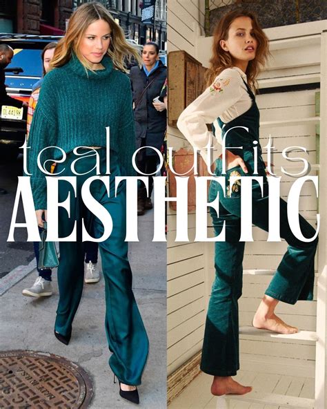 31 Teal Outfits For A Colorful Trend - ljanestyle