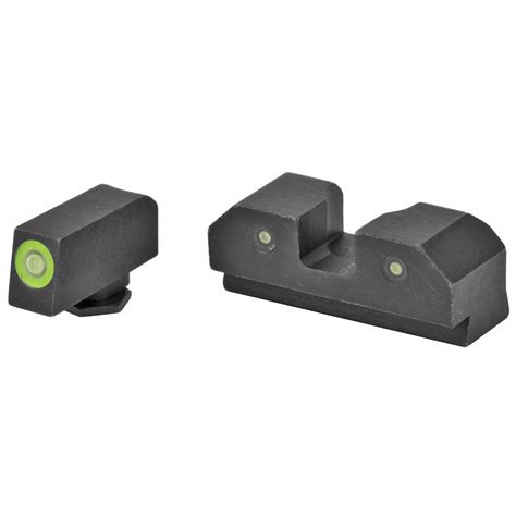 XS Sights Glock 17/19/22/23/ Taurus G3c/ Walther PDP R3D Night Sights ...